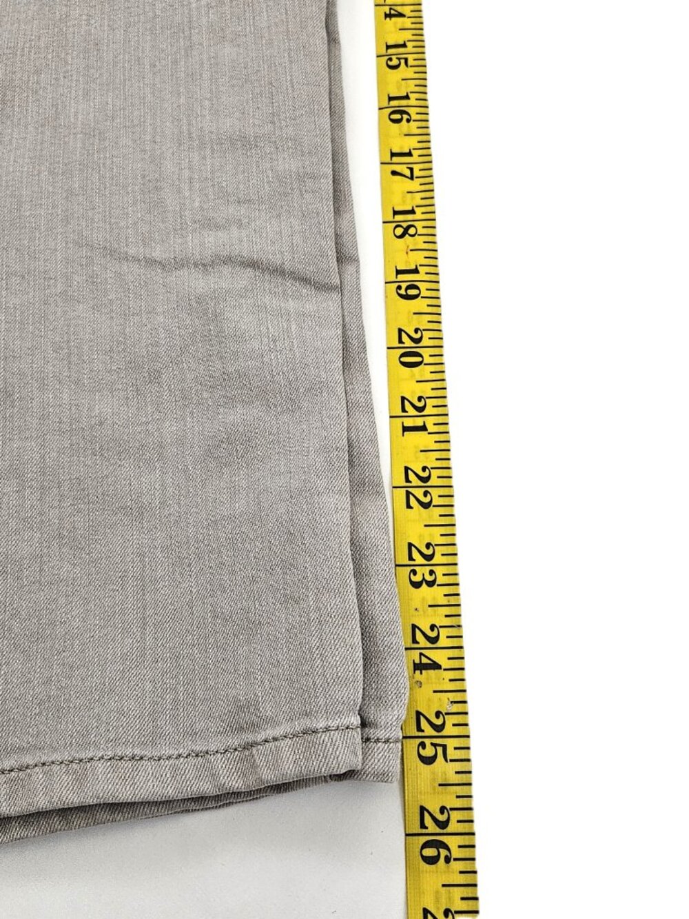 Lot 3 Chicos Size 1 Jeans Blue Gray Turquoise Mid Rise Straight Leg Ankle Pants - Picture 12 of 16